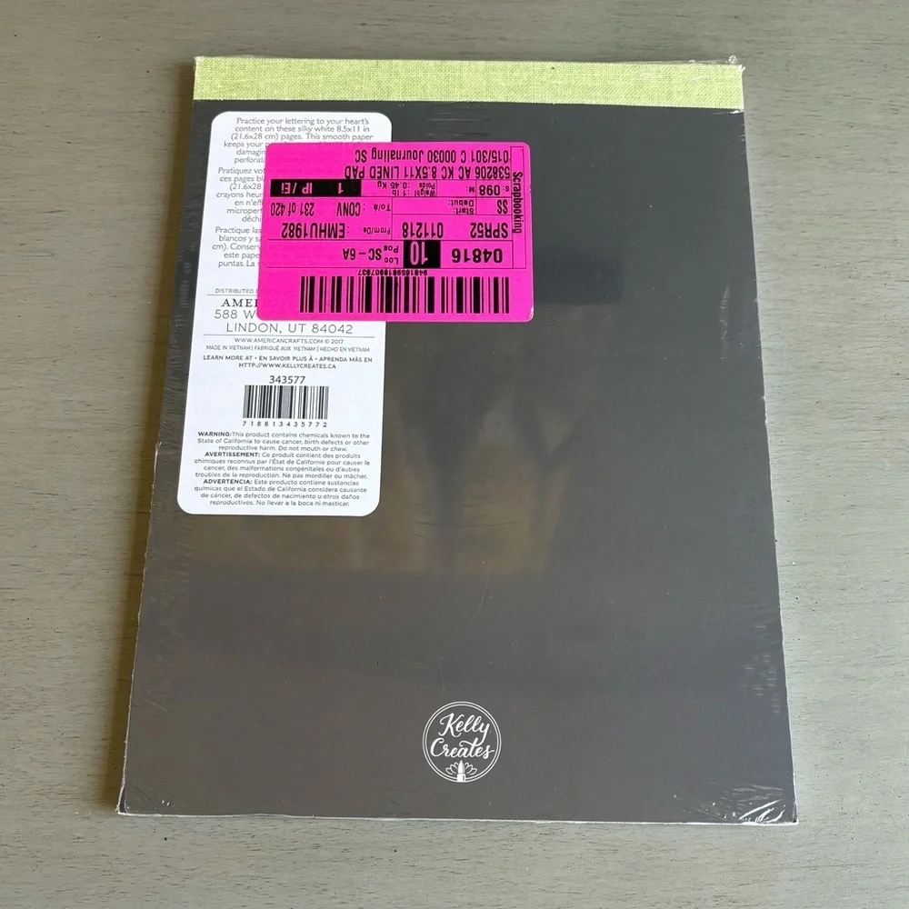Kelly Creates American Craft Lettering Art Paper Pads Set- Dot, Line, Blank NEW - Picture 11 of 11
